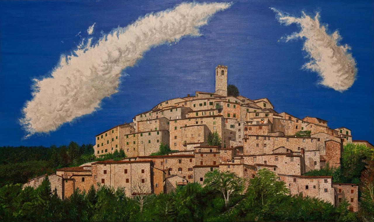 La Vecchia Locanda Castelnuovo di Val di Cecina Bagian luar foto